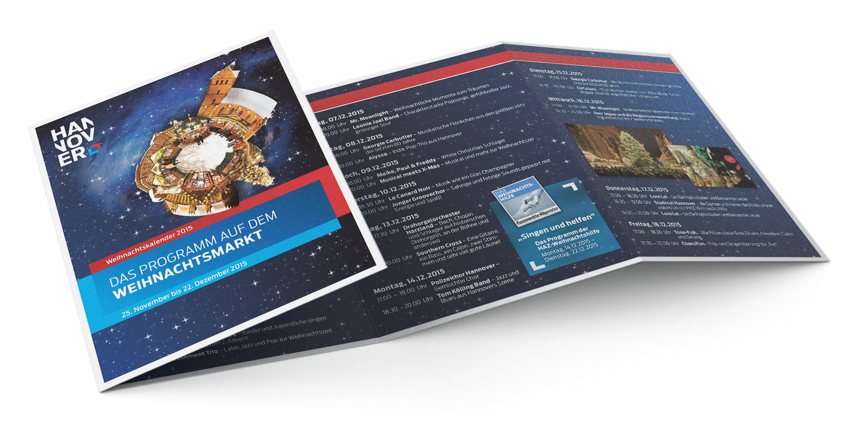 Weihnachtsmarkt Hannover – Programmheft